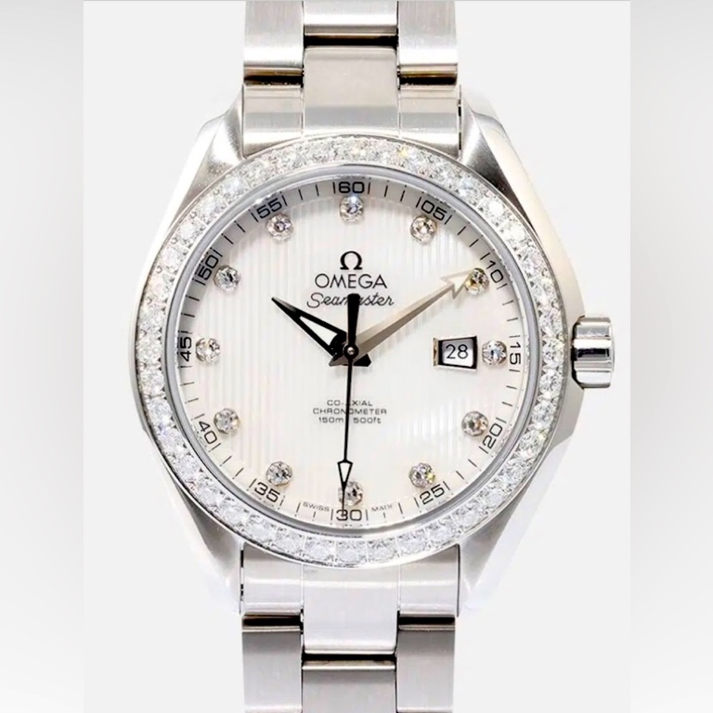 Omega Seamaster Aqua Terra Diamond Watch for women